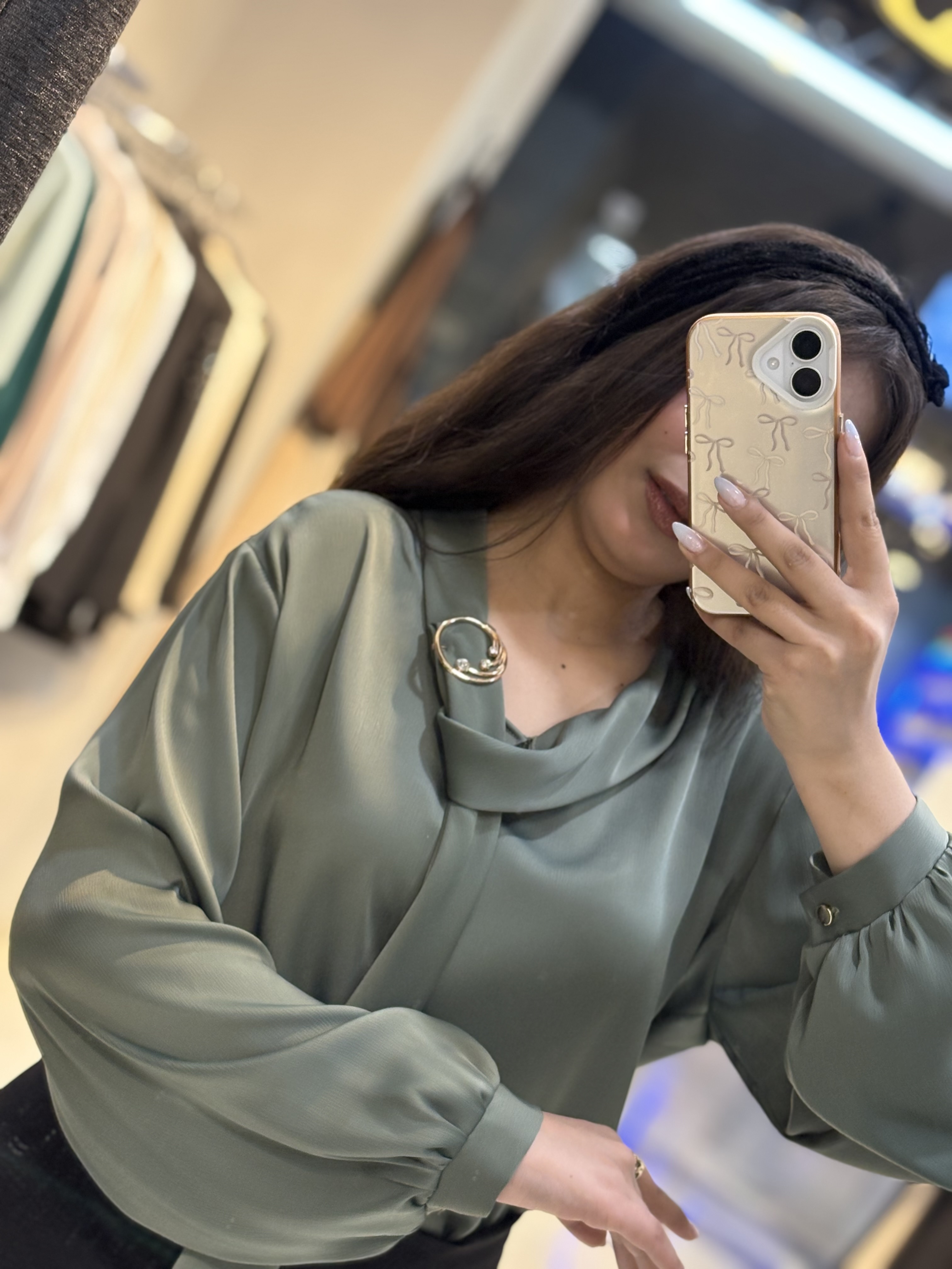 شومیز زنانه ریزشی مناسب مهمانی